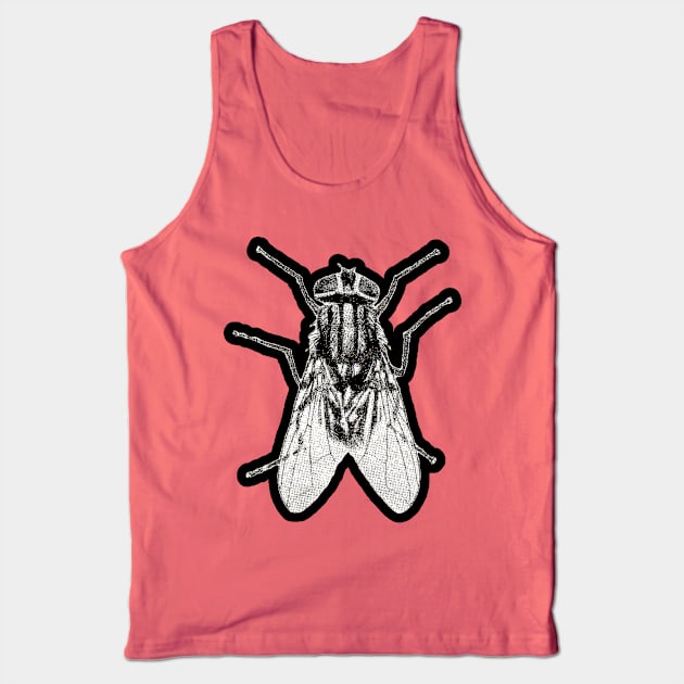 Fly - vintage print Tank Top by Bits